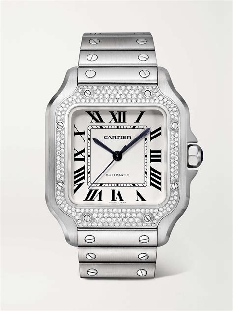 cartier watches diamond|cartier full diamond watch.